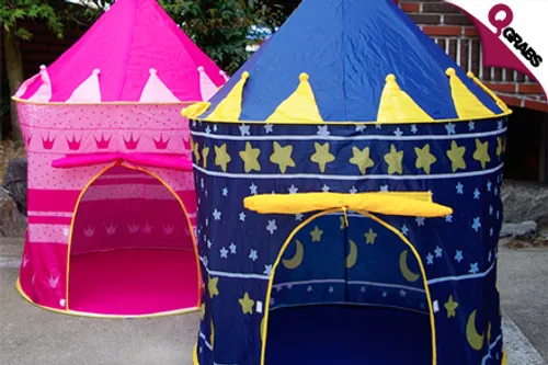 From QR99, Inspire Imaginations with a Kid’s Play Tent House! (Up to QR398 Value)